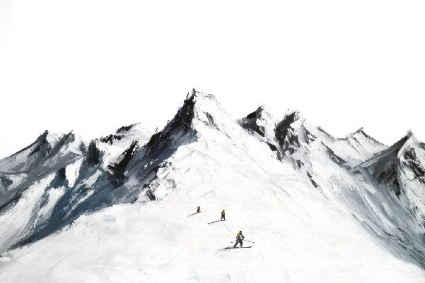 Ski mountaineering wallpaper