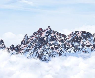 Mont Blanc toile des Cimes wallpaper