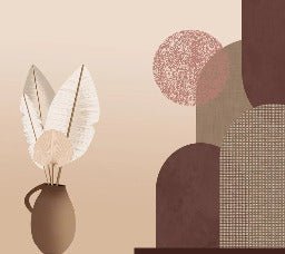 Art design panoramic wallpaper