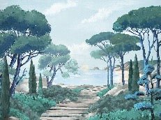 Wallpaper stroll in the calanques