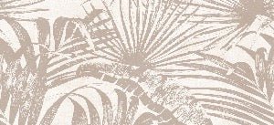 Monochrome jungle leaf wallpaper