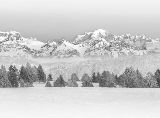 Photo wallpaper - La Tournette and beyond