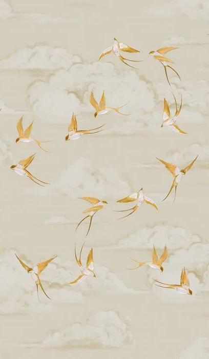 Golden bird desktop wallpaper