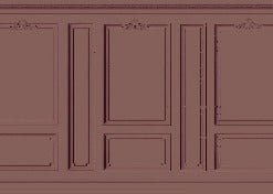 Haussmannian Hacienda trompe l'oeil wallpaper