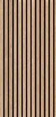 Wooden strip wallpaper oak effect