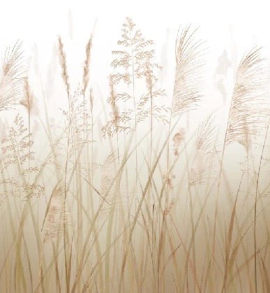 Wheat field flower wallpaper