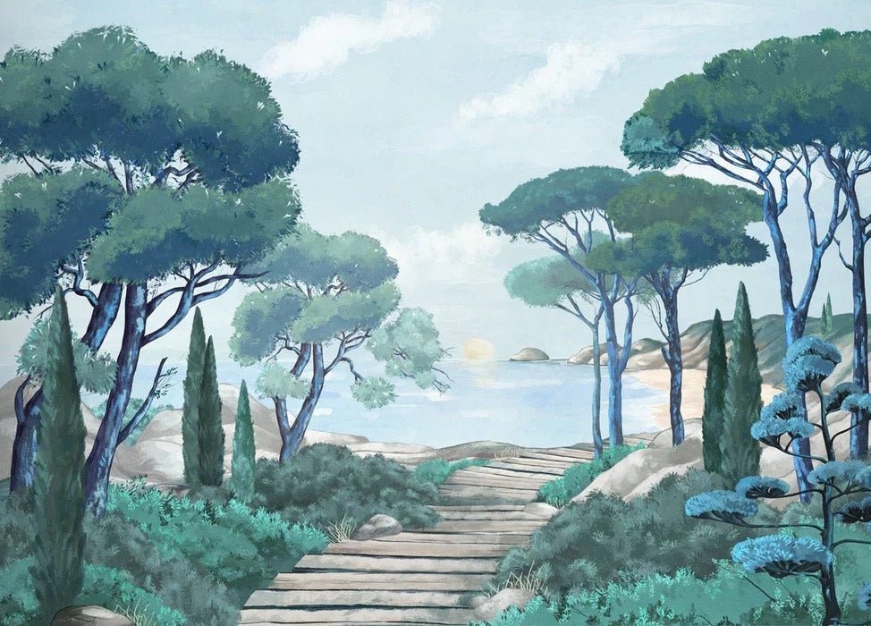 Wallpaper stroll in the calanques