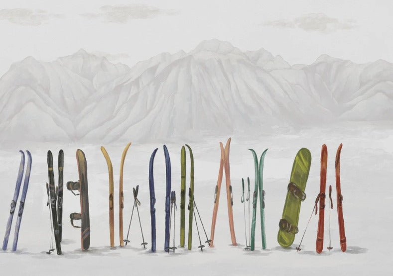 Ski wallpaper Courchevel