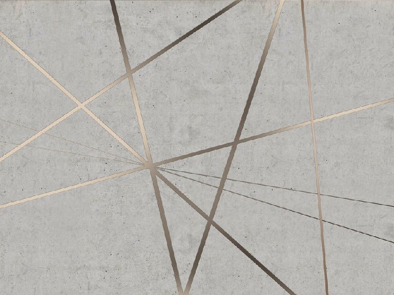 Design and graphic panoramic wallpaper