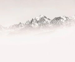 Misty morning wallpaper Mont Blanc