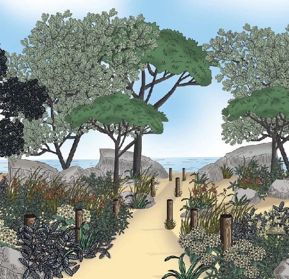 Landscape wallpaper France seaside