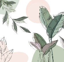 Panoramic green wallpaper