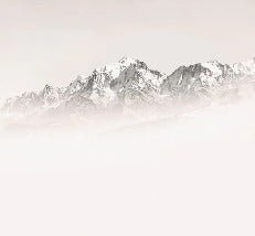 Misty morning wallpaper Mont Blanc