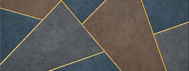 Modern geometric wallpaper