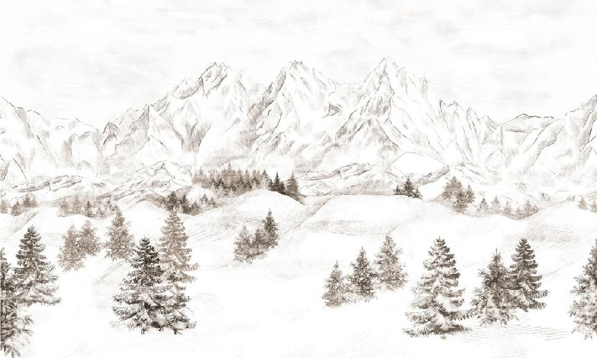 Alps mountain range wallpaper