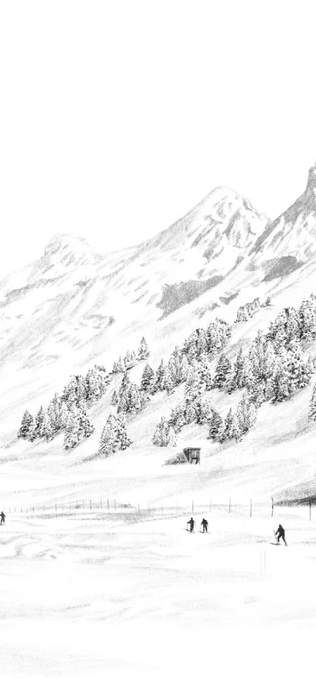 Wallpaper Clusaz ski fond montagne Confins