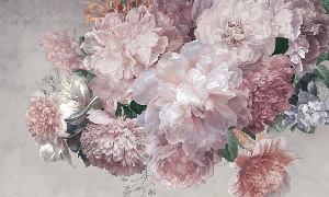 Peony restaurant wallpaper