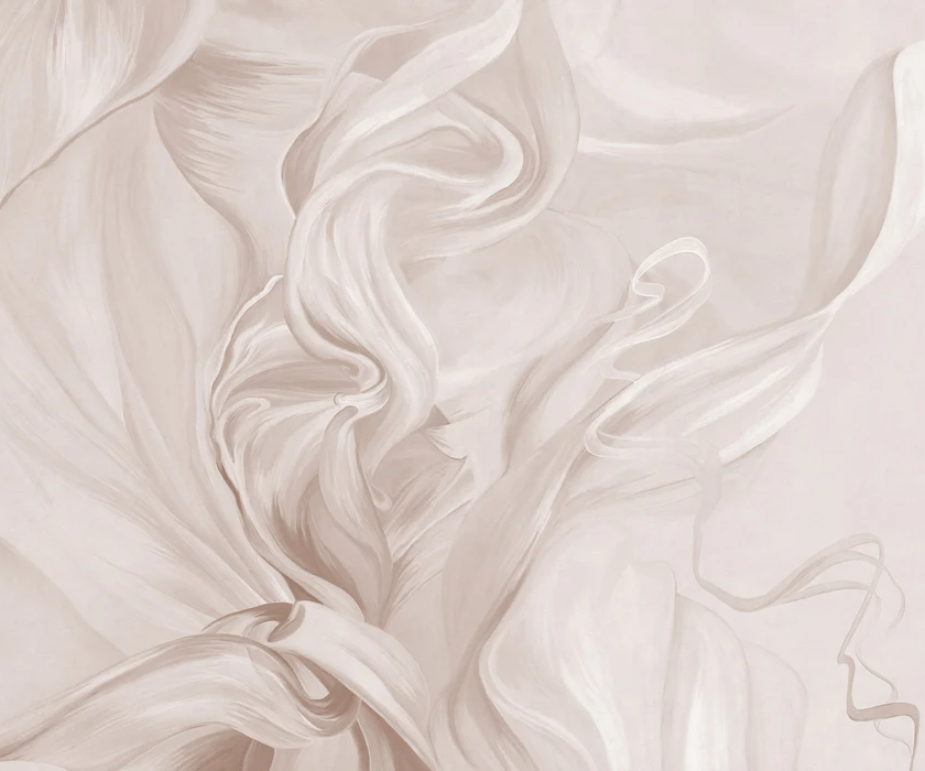 Contemporary wallpaper – sublime sepia flow