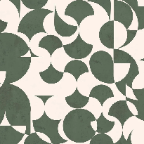 Green graphic retro wallpaper
