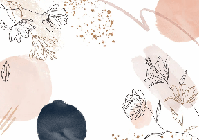 Papier peint formes et fleurs