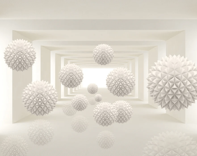 Modern Trompe l'oeil Wallpaper Design