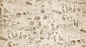 Papier peint Journal