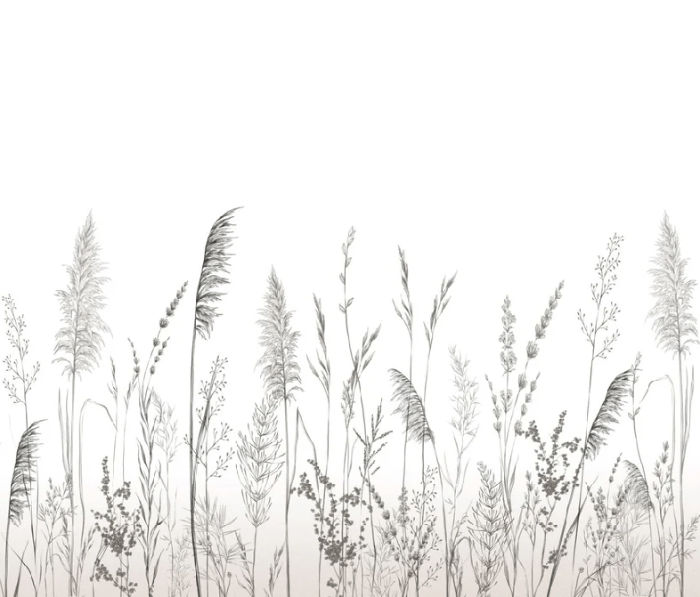 Poetic pampa wallpaper