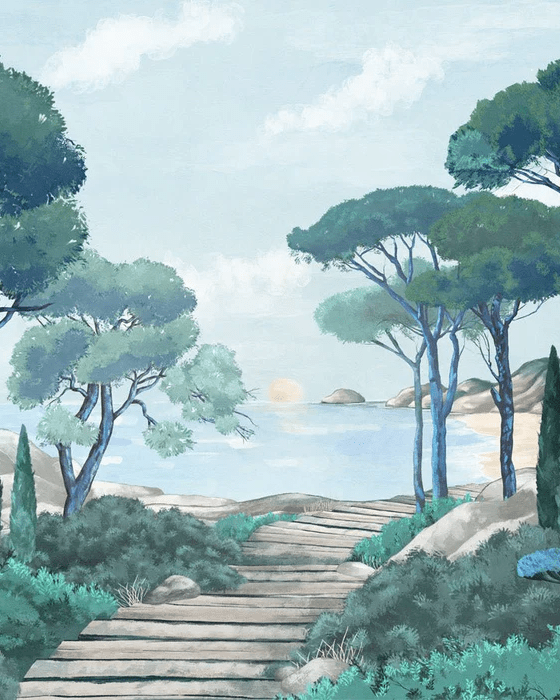 Wallpaper stroll through the calanques