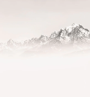 Foggy morning wallpaper Mont Blanc
