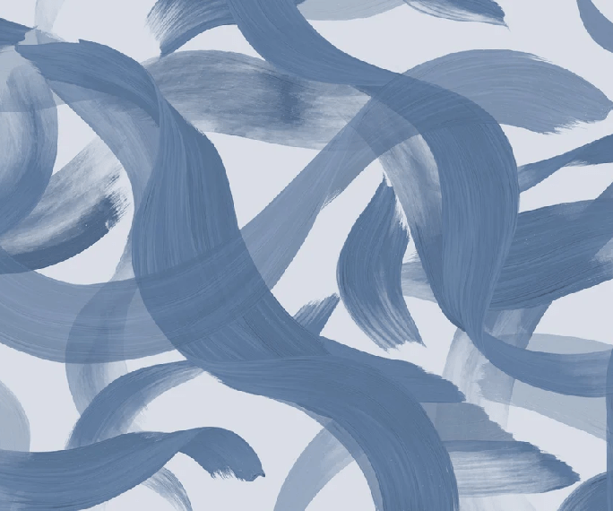 Contemporary wallpaper – Vibrant blue