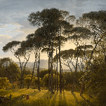 Papier peint paysage historique italien - Muralconcept