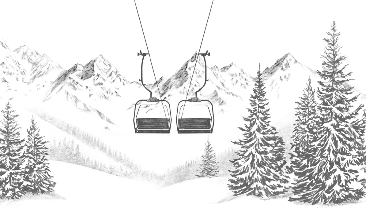 Papier peint immersion Alpine