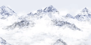 Blue Mount Everest wallpaper