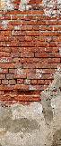 Broken brick bistro wallpaper