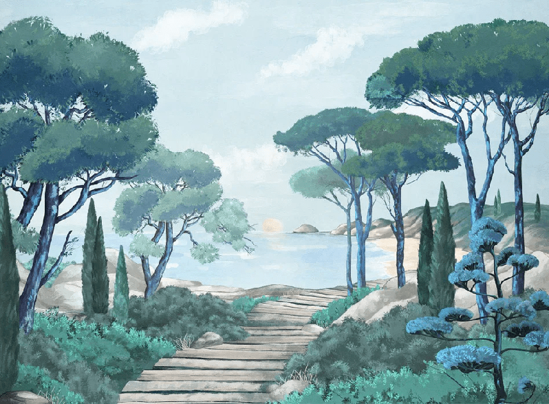 Wallpaper stroll through the calanques