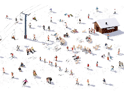 Panoramic après ski wallpaper