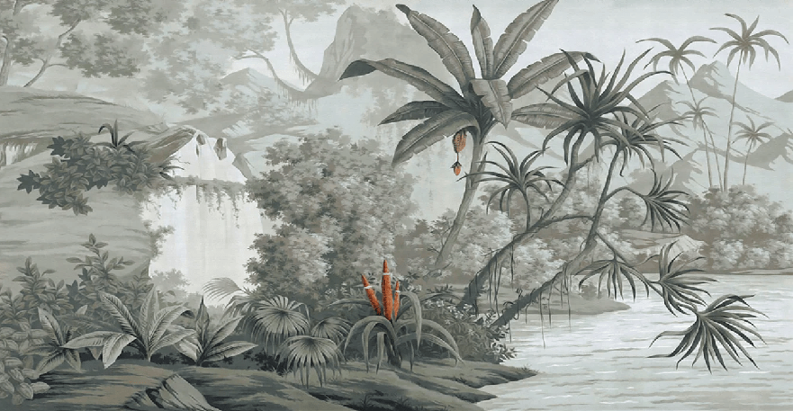 Jungle Contrast wallpaper, XXL, tendance