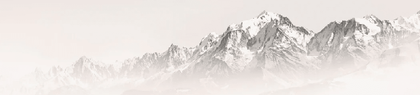 Papier peint matin brumeux Mont Blanc - Muralconcept