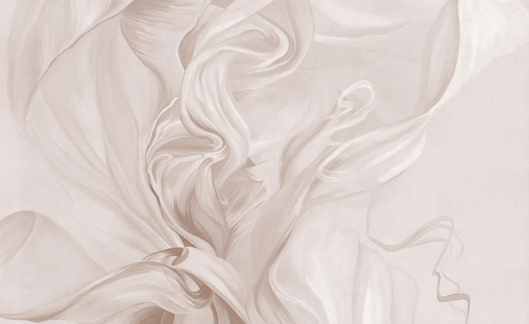 Papier peint contemporain – sublime flow sepia - Muralconcept