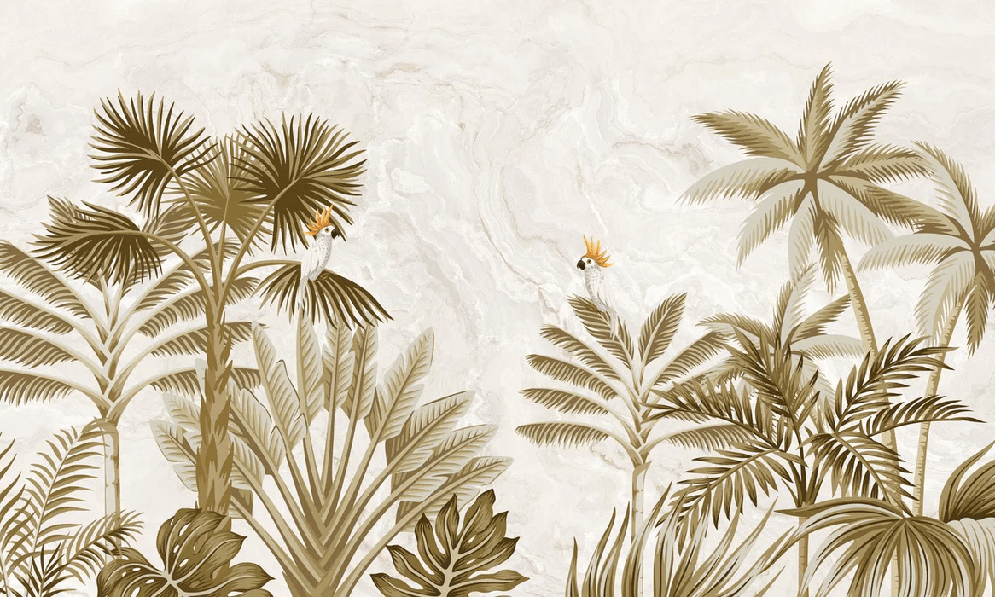 Papier peint Jungle Tamarindo Jungle - Muralconcept