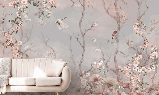 Spring Air Panoramic Wallpaper