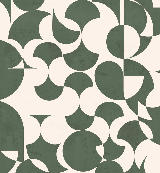 Retro graphic green wallpaper