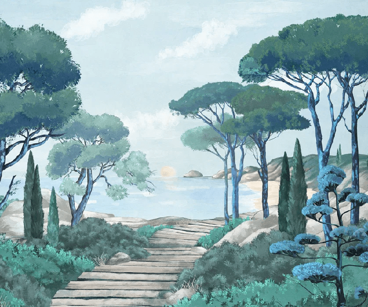 Wallpaper stroll through the calanques