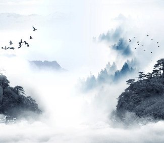 Wallpaper Sunrise in China