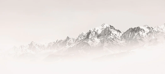 Foggy morning wallpaper Mont Blanc