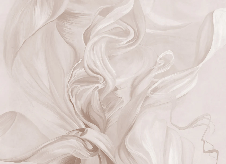 Contemporary wallpaper – sublime sepia flow