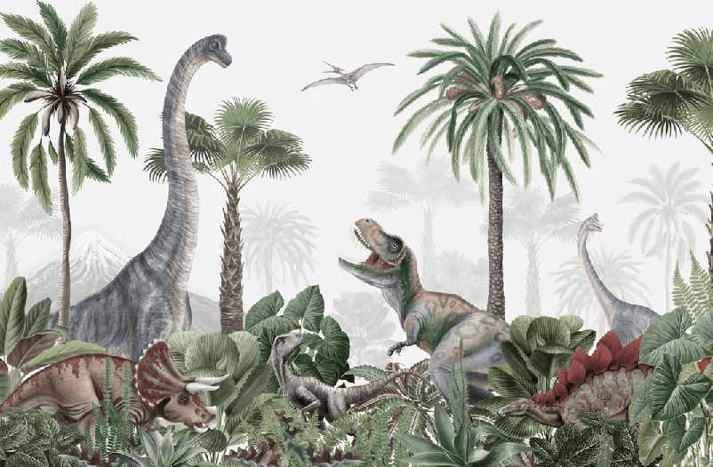 Dinosaur Parade Wallpaper