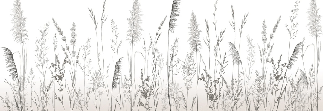 Poetic pampa wallpaper