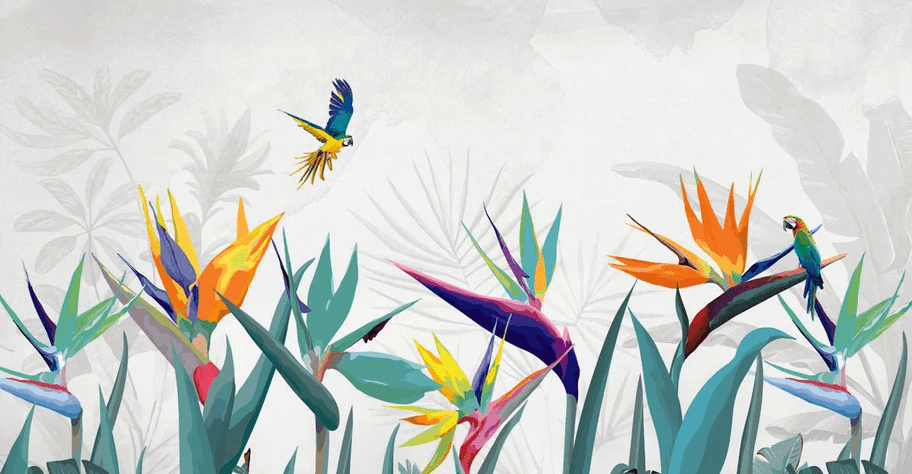 Exotic balata panoramic wallpaper