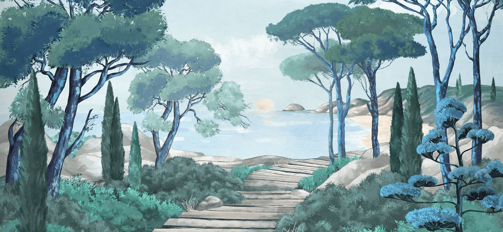 Wallpaper stroll through the calanques